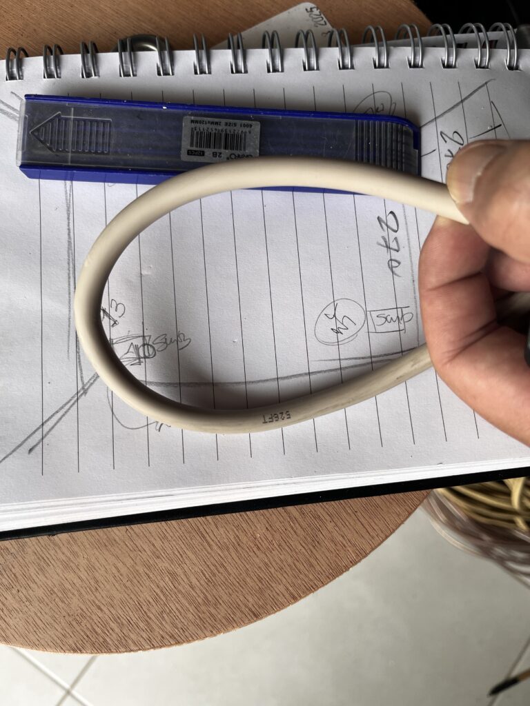 สายลำโพง Transparent SP-14 ขนาด 14 AWG ที่ใช้ในการอัปเกรดระบบ Home Theater