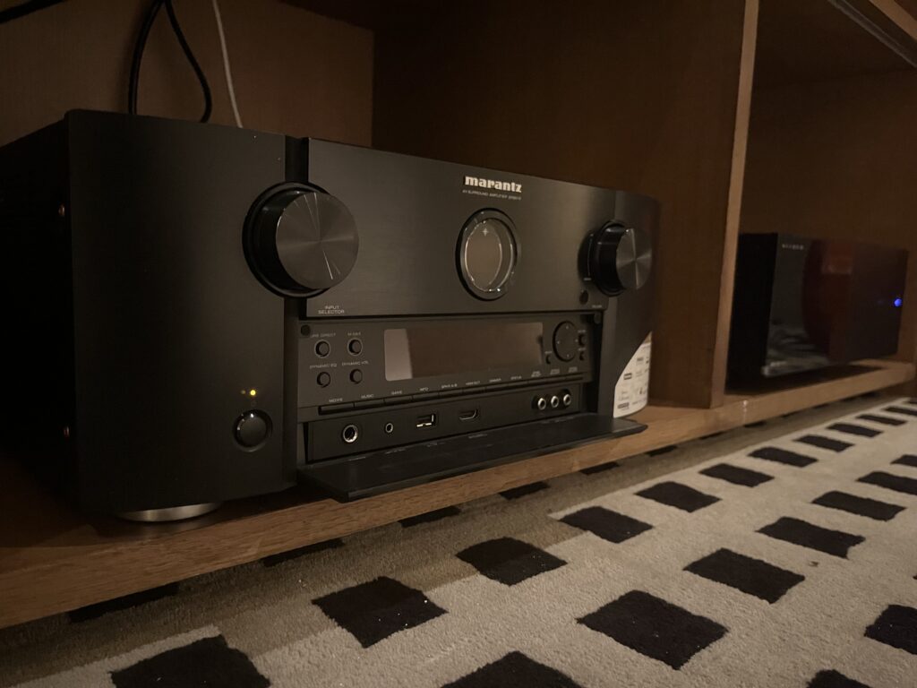Marantz SR8015 AVR and Zidoo UHD8000 in 200 Dedicated Home Theater Koh Samui