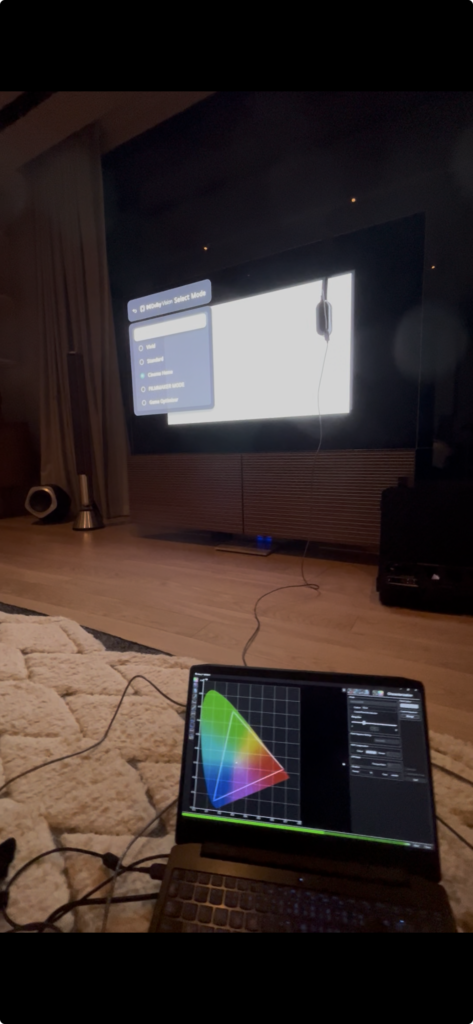 Video Calibration โปรเจคเตอร์ด้วย ColourSpace และ X-Rite i1Pro3 โดย HDT