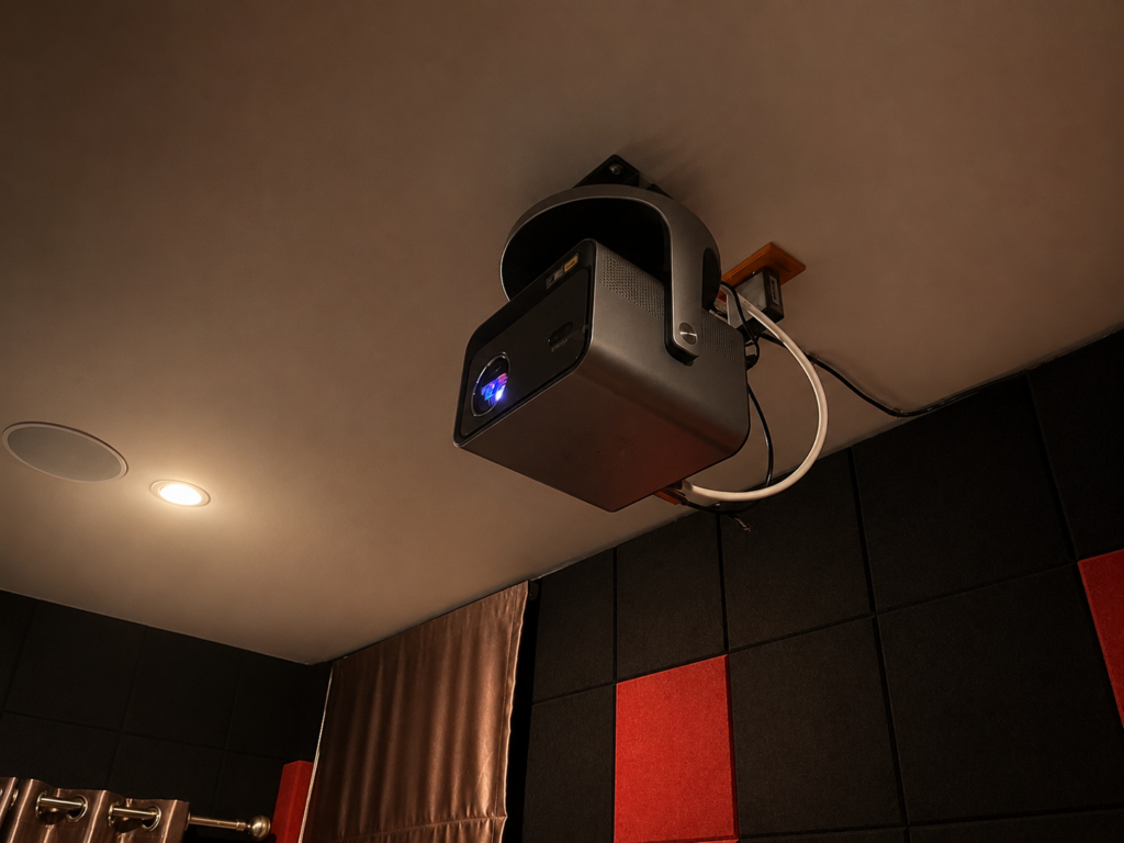Vidda C3S RGB Triple Laser Projector installation by HDT Homedigital