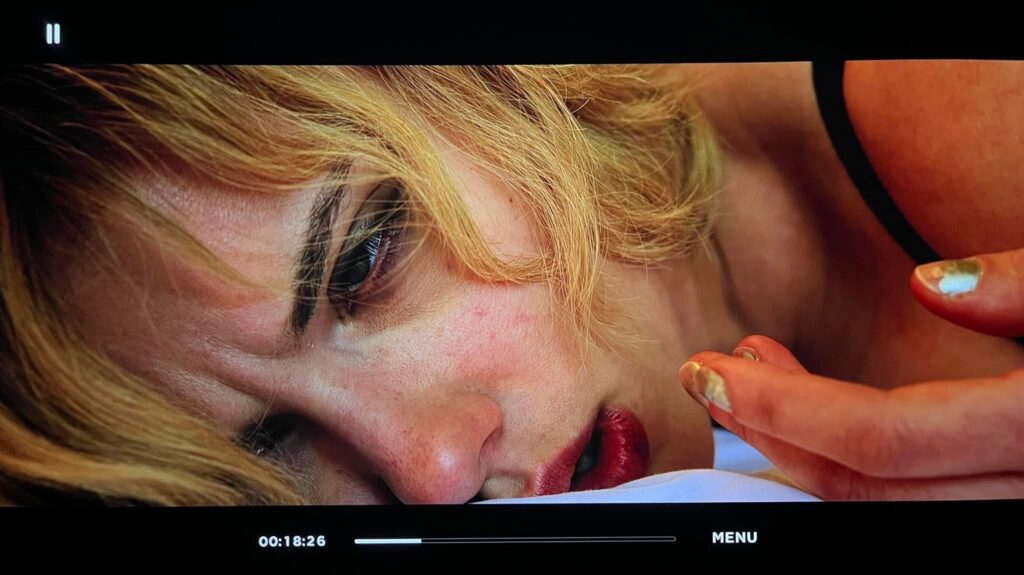 Natural skin tone and facial detail after professional video calibration.