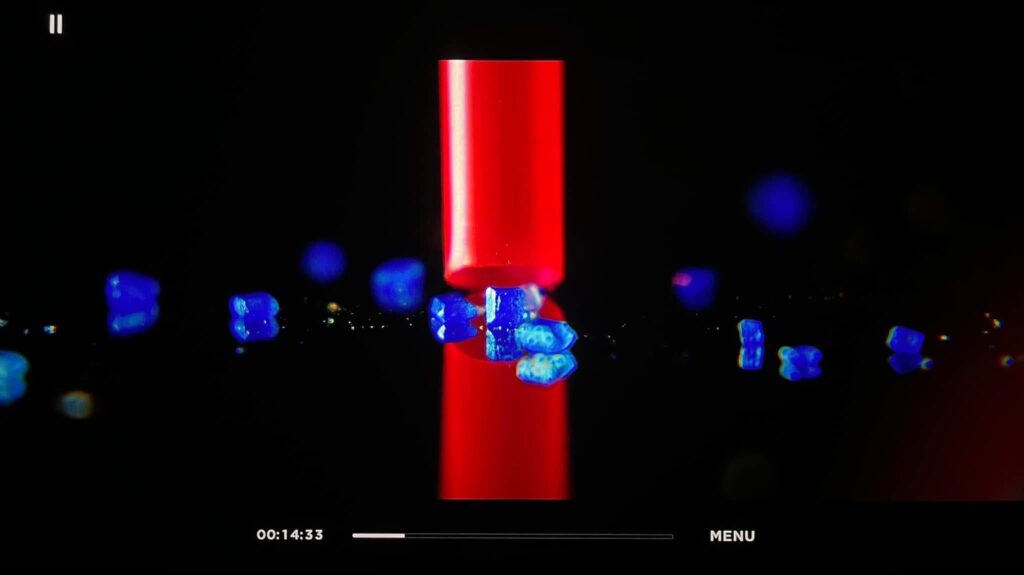 Excellent shadow detail and contrast after professional projector calibration.