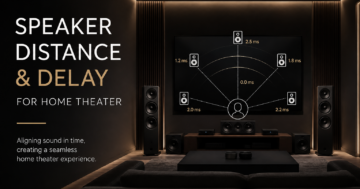 Speaker Distance & Delay สำหรับ Home Theater