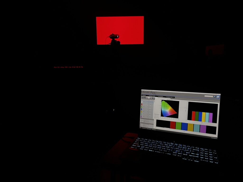 การทำ Video Calibration Hisense C2 Ultra ด้วย ChromaPure และเครื่องมือวัดหน้าจอ
