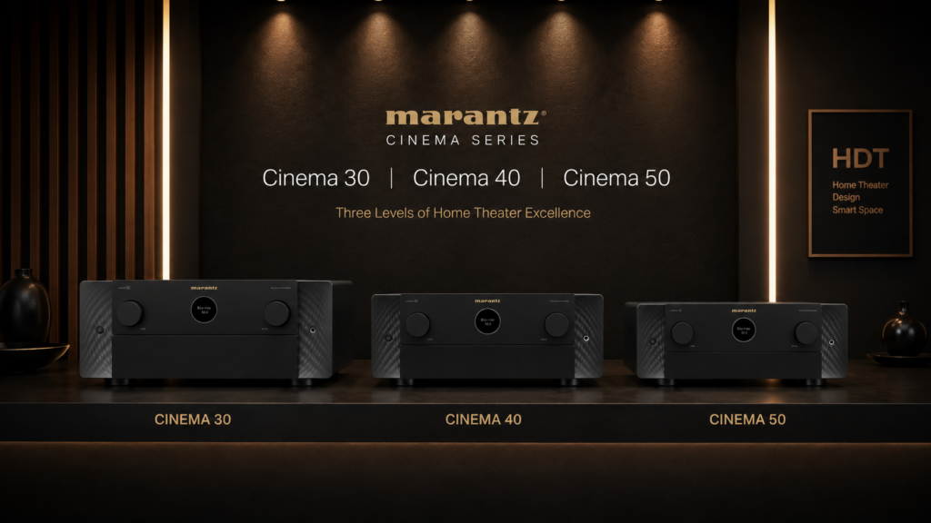 รีวิวเปรียบเทียบ Marantz CINEMA 30, CINEMA 40 และ CINEMA 50 สำหรับระบบ Home Theater